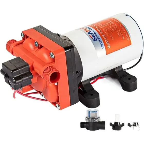 Bomba De Diafragma Seaflo Serie 42 12v / 24v 17-60 Psi