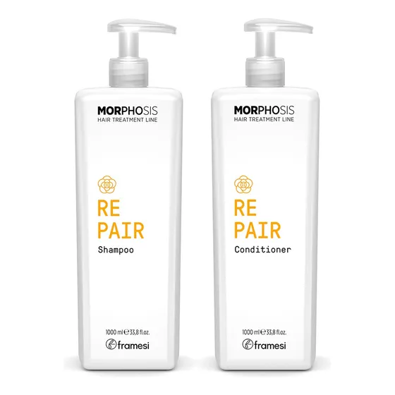 Kit Morphosis Repair Framesi Shampoo + Acond. X1000ml