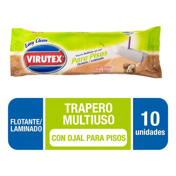 Paño Piso Flotante/laminc/ojal 10 U - Creativa