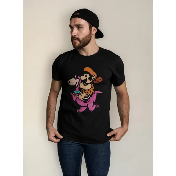 Playera Mario-dino Picapiedra