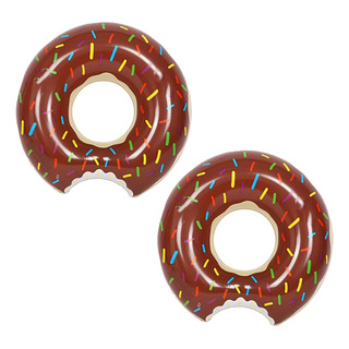 2pzs Salvavidas Inflables Donas Flotadores Para Alberca 90cm 2pzs Salvavidas Inflables Donas Flotadores Para Alberca 90cm