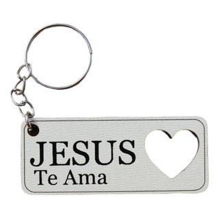 30 Chaveiro Jesus Te Ama Lembrancinha Religiosa Já Montados 30 Chaveiro Jesus Te Ama Lembrancinha Religiosa Já Montados