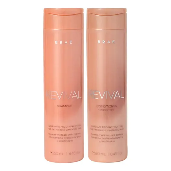 Kit Braé Revival Shampoo + Condicionador 250ml