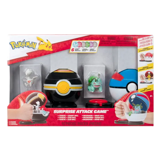 Figura Pokemon Game Ataque Sorpresa 2 Pokebolas