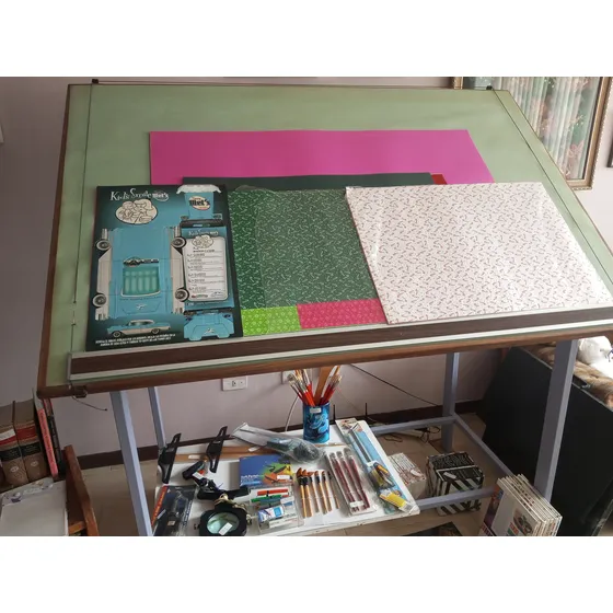 Mesa De Dibujo Genérica - Tablero Ajustable
