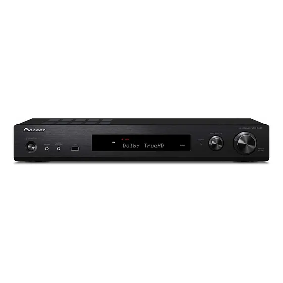 Pioneer Slim Vsx-s520 Componente Audio Video Color Negro