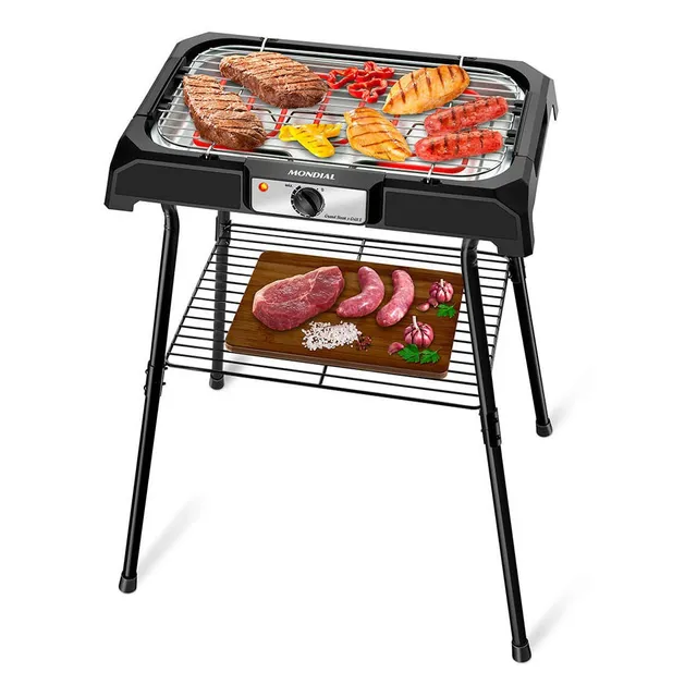 Churrasqueira Elétrica Grand Steak Grill II Ch06 Mondial 127V Cor Preto