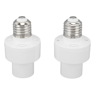 2pcs Socket Inteligente E27 Adaptador De Foco Led Traje 2pcs Socket Inteligente E27 Adaptador De Foco Led Traje