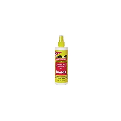 Sulfuro 8 Tratamiento De Caspa Para Trenzas 12 Oz. Ry26r