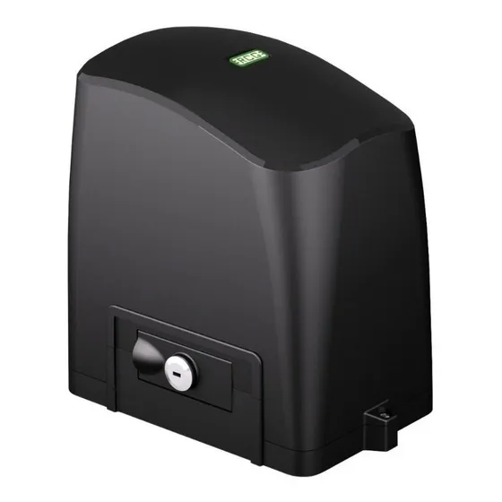 Motor do portão residencial RCG Slider PL Slim 220V 60Hz cor preto e engrenagem de Z14