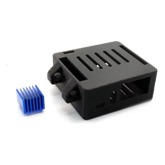Case Para Orange Pi Zero 3 Com Suporte Antena E Dissipador