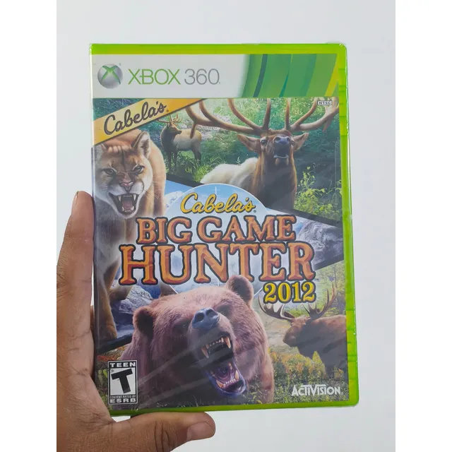Juego Xbox 360 Nuevo Y Sellado Cabelas Big Game Hunter 2012
