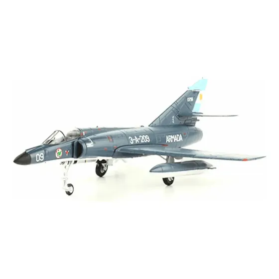 Avión De Combate A Reacción N 8 Super Etendard Azul Acero