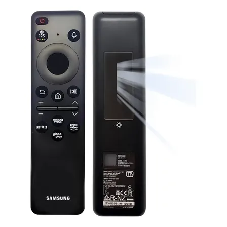 Controle Remoto Energia Solar Smart Tv Original Bn59-01385e Preto