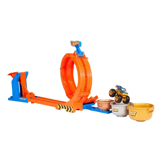 Pista De Brinquedo Troféu Bigfoot Giros Extremos Hot Wheels Matel