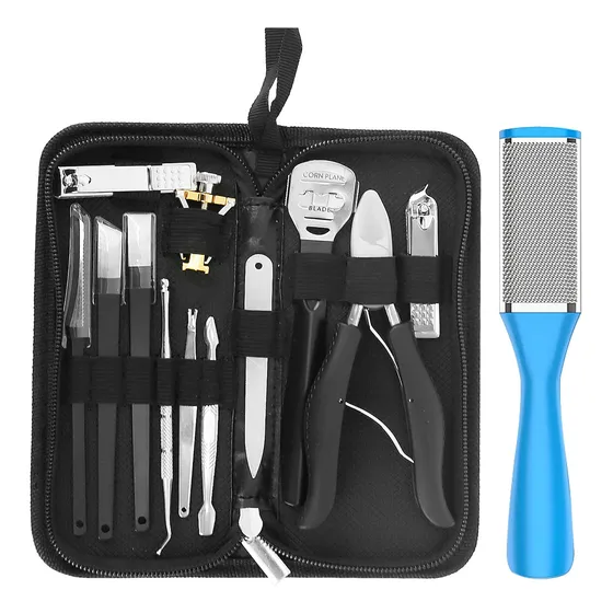 HUTIIRICH Ycrigns Pedicure Set De Manicure Profesional Cortar Uñas Encarnadas
