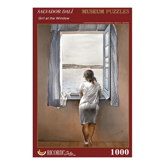 Chica En La Ventana, Salvador Dalí  1000 Piezas  Ricordi