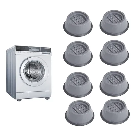 5 Pack De Almohadillas Antivibración Universal Goma Lavadora