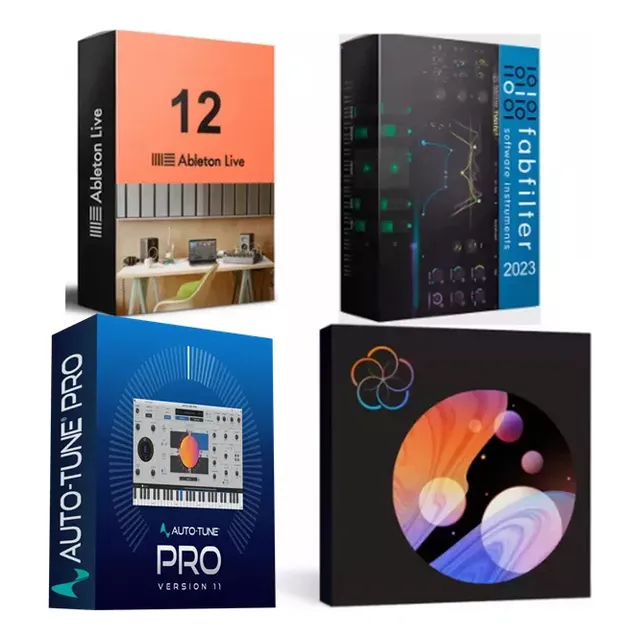 Ableton 12 + Fabfilter + Autotune V11 + Izotope Suite