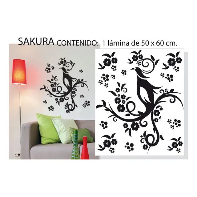 Vinilos Decorativos, 1 Lámina De 50x60cm, Color A Elección