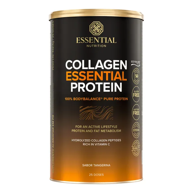 Collagen Bodybalance Essential Protein 432,5g Tangerina