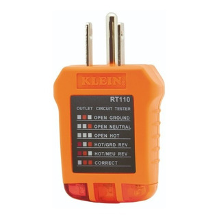Klein Tools (rt110) Probador De Corriente P/ Contactos Klein Tools (rt110) Probador De Corriente P/ Contactos