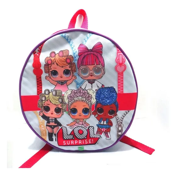 Bolso Morral Frozen Lol Surprise Marvel Escolar 30cm Game