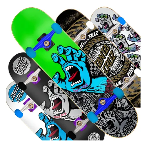 Santa Cruz Skates Completos Mão Obscura 8,25x31,5 Montados | Frete