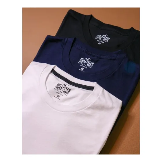 Franelas Hollister Clasicas De Caballeros  Originales
