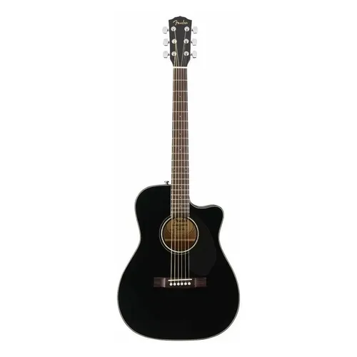 Guitarra Electroacústica Fender Cd-60sce Black Negra Fishman