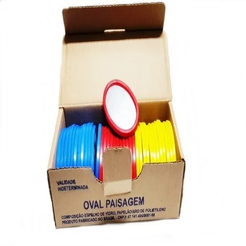 Espelho  Oval De Bolso 36 Unidades