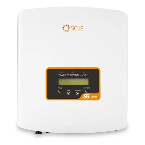 Inversor Fotovoltaico Monofasico 2.5kw 2500 4g Solis