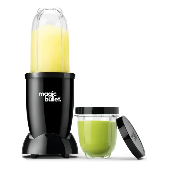 Licuadora Personal Magic Bullet 250W 532ml Negra Portátil 7 Piezas