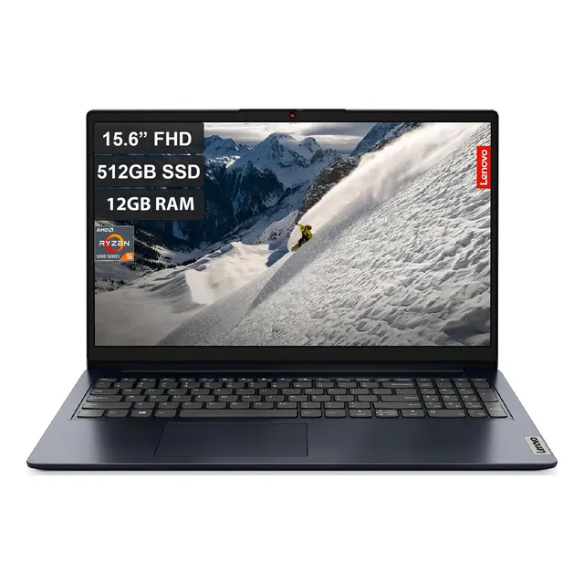 Portátil Lenovo 15alc7 Ryzen 5 5500u 12gb 512gb 15.6 Color Azul