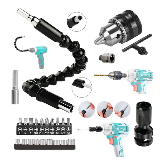 Adaptador Y Chuck  Llave De Impacto 1/2+ Extensor Puntas 