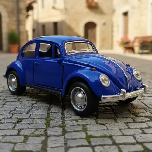 Miniatura Carro Fusca Polícia Civil Volkswagen 1:43 Planeta