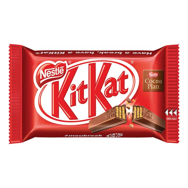 Kit Kat Oblea De Chocolate X 10 Unidades