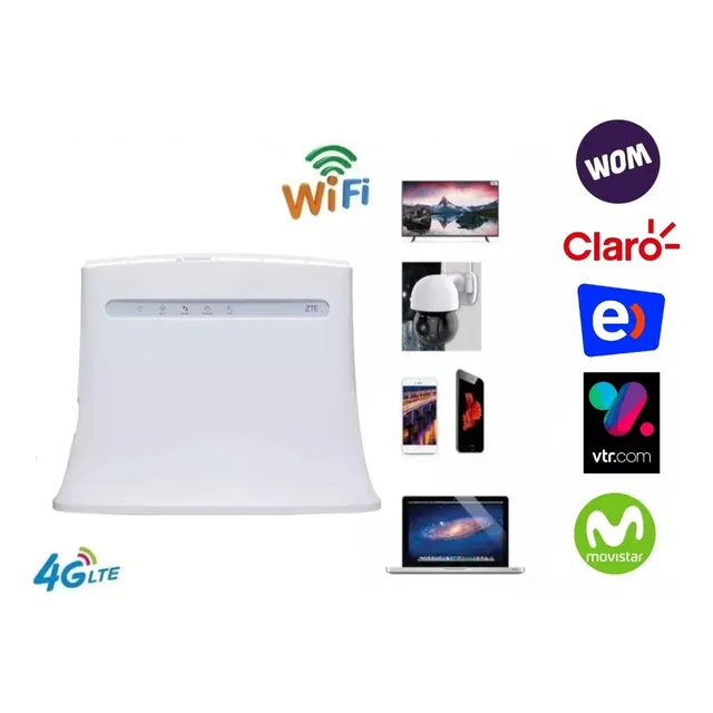 Router 4g Wifi Internet Alta Velocidad Con Chip 4g Libre