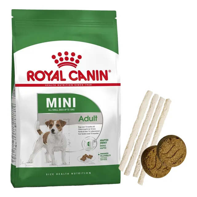Comida Royal Canin Mini Adulto Raza Pequeña 1 Kg + Regalo