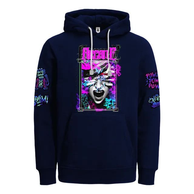 Busos Buzos Saco Anime Arcane League Of Legends Graffiti