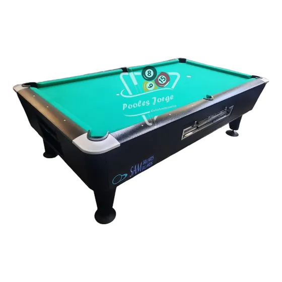 Mesa De Pool Sam Española Pizarra Italiana Accesorios Nuevos