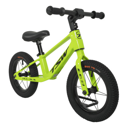 Bicicleta Infantil Balance Aro 12 Sem Pedal Tsw Steps Cor Verde Bicicleta Infantil Balance Aro 12 Sem Pedal Tsw Steps Cor Verde