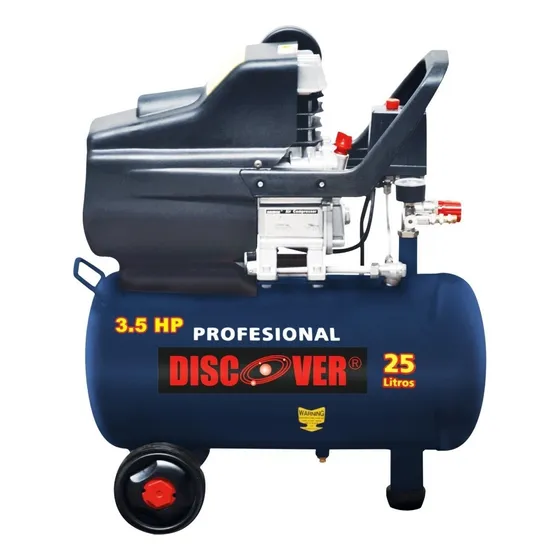 Compresor Discover 25 Lit 6.3 Galones 8.9 Cfm 3.5 Hp Jn 34