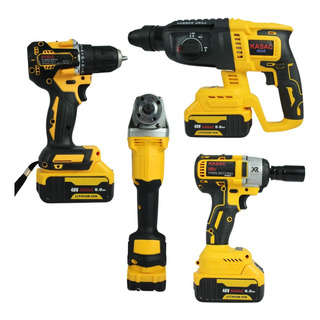Kit 4 Em 1 Ferramentas Multifunções A Bateria 36v Brushless Kit 4 Em 1 Ferramentas Multifunções A Bateria 36v Brushless