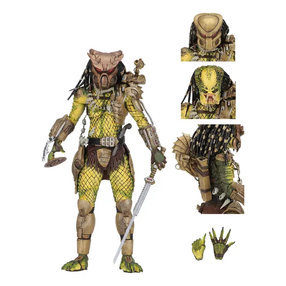 Neca Depredador Ultimate Elder The Golden Angel Predator