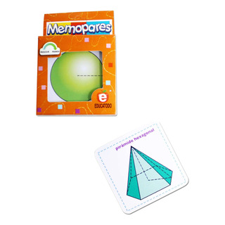 Juego De Mesa: Memopares Asociación De Cuerpos Geométricos Juego De Mesa: Memopares Asociación De Cuerpos Geométricos