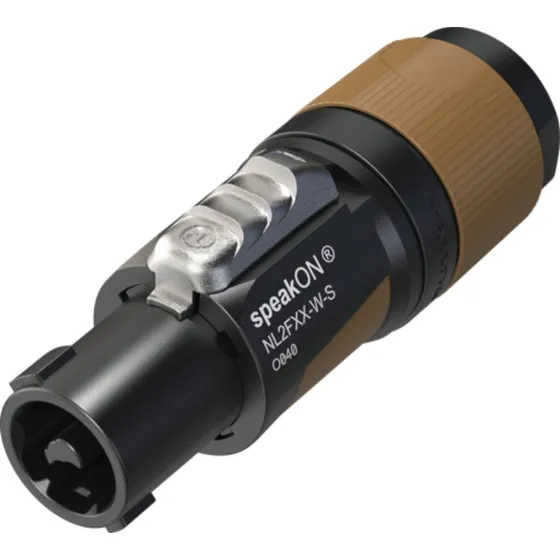 Conector Speakon Nl2fxx 6 A 12mm 2 Pines