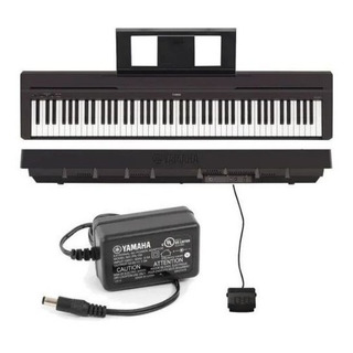 Piano Digital Yamaha P-45 Preto Com Fonte E Pedal Piano Digital Yamaha P-45 Preto Com Fonte E Pedal