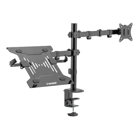 Suporte De Mesa Articulado Para Monitor 17  A 32  E Notebook