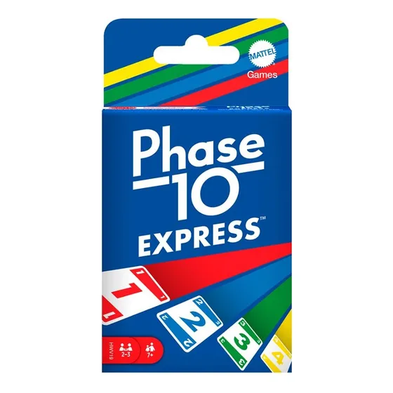Mattel Games Phase 10 - Juego De Cartas 2-6 Jugadores